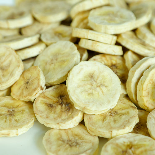 Freeze-Dried Bananas