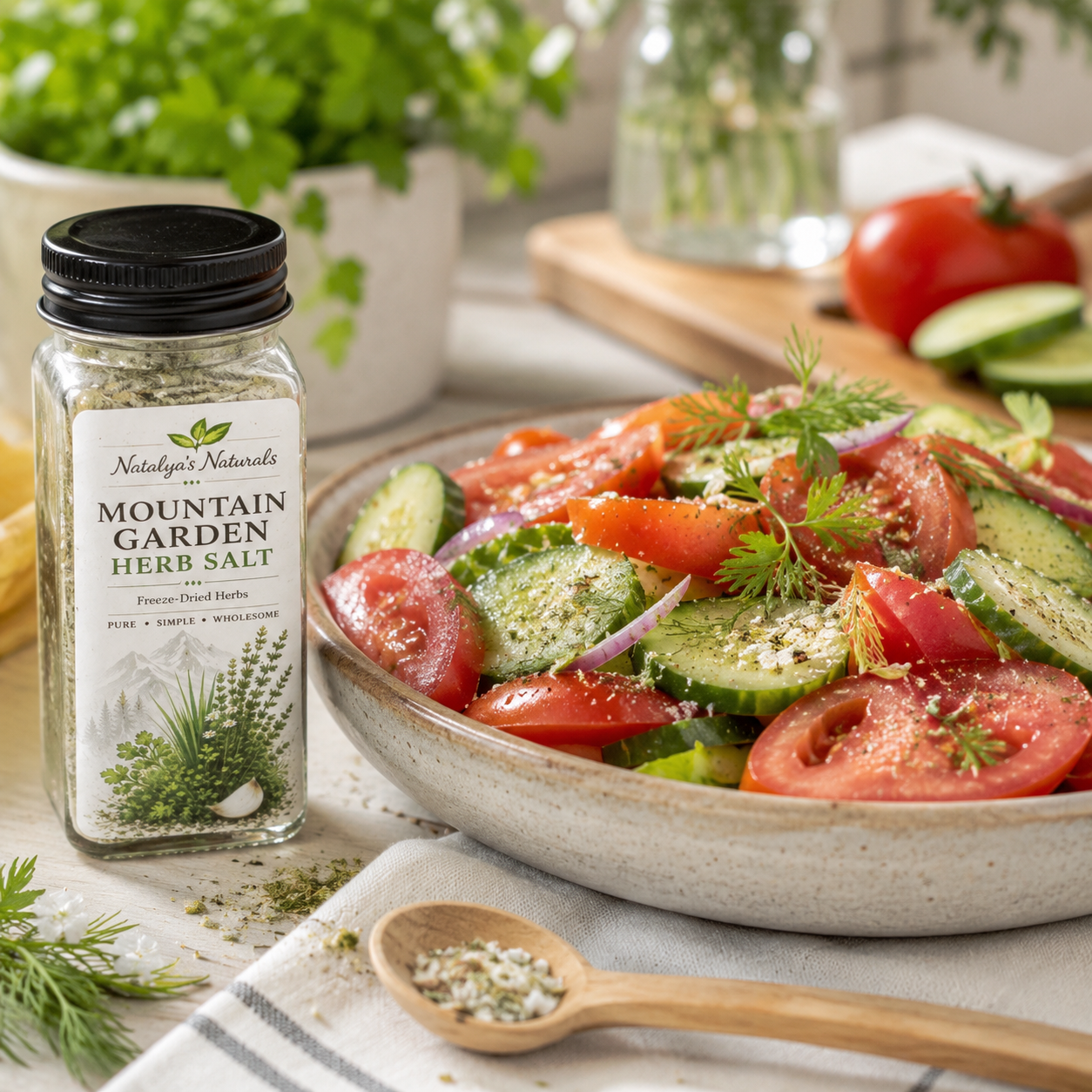 Mountain Garden Herb Salt