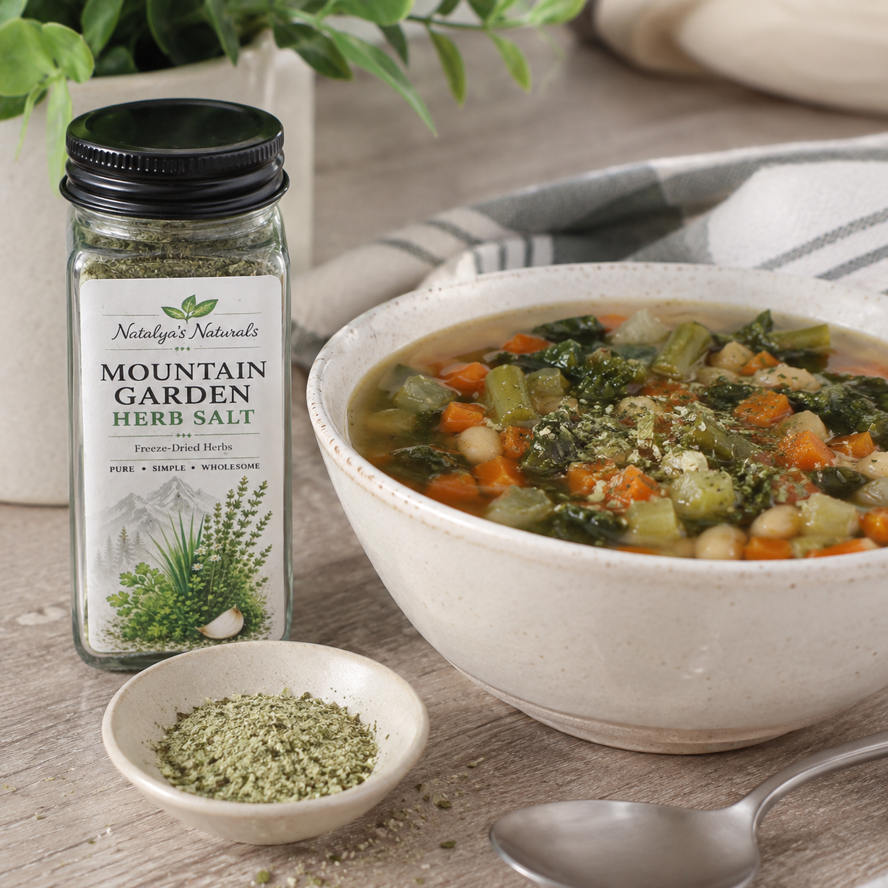 Mountain Garden Herb Salt