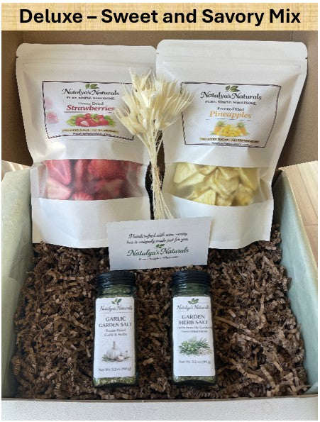 Gift Boxes Just In Time for Mother's Day: Freeze-Dried Fruit & Salt Collection