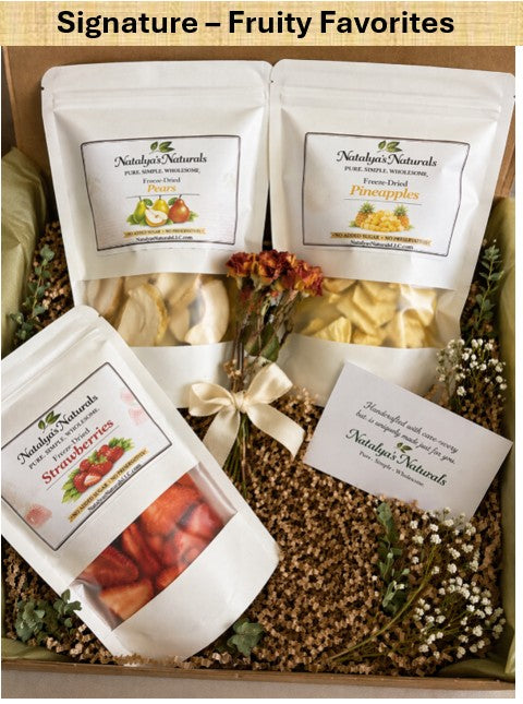 Gift Boxes Just In Time for Mother's Day: Freeze-Dried Fruit & Salt Collection